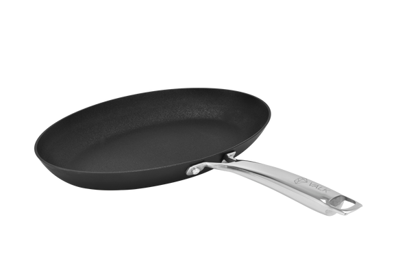 Ovalen Vispan Aluminium voor inductie en gas