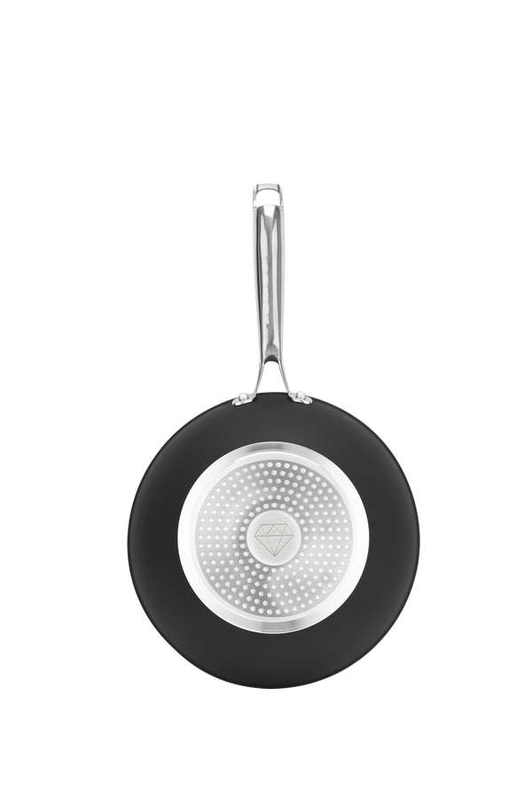 Wokpan 28 cm – Aluminium pan voor inductie en gas